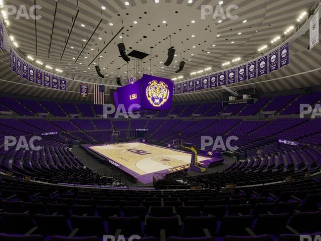 Pete Maravich Assembly Center - Section 214 Seat View Pete Maravich Assembly Center - Section 214 Seat View