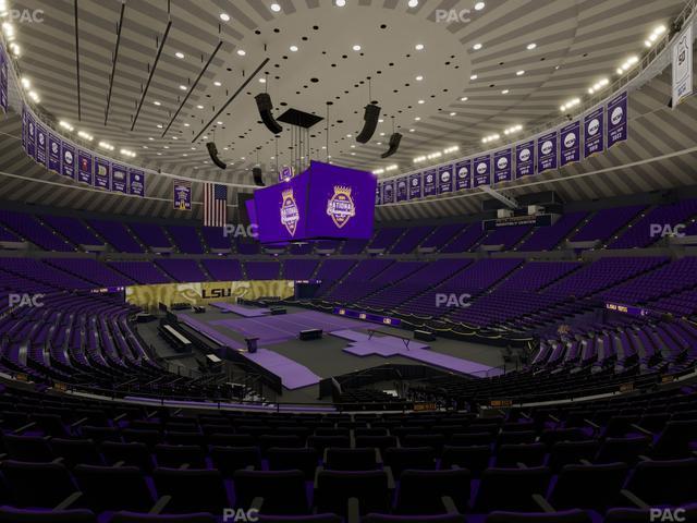 Pete Maravich Assembly Center - Section 214 Seat View