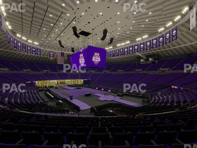 Pete Maravich Assembly Center - Section 214 Seat View