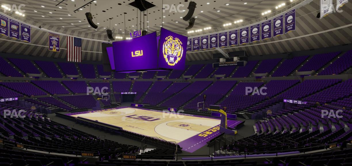 Pete Maravich Assembly Center - Section 215 Seat View