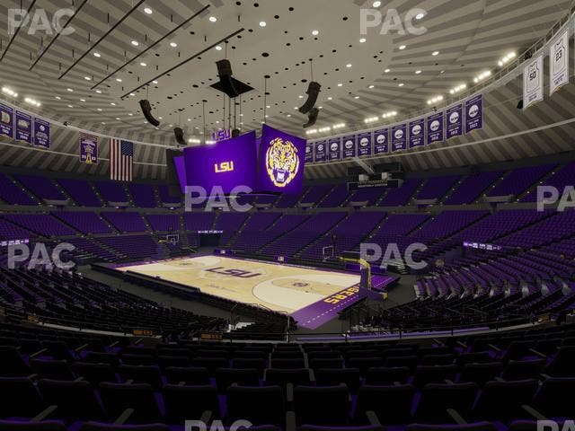 Pete Maravich Assembly Center - Section 215 Seat View Pete Maravich Assembly Center - Section 215 Seat View
