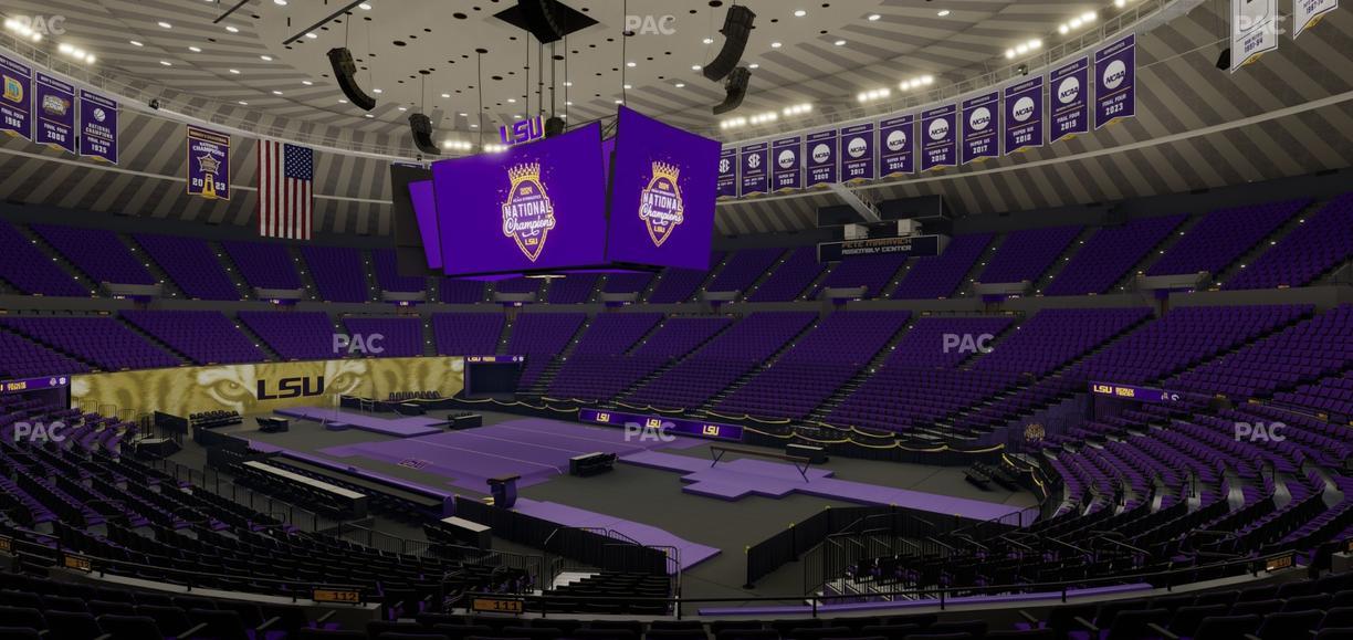 Pete Maravich Assembly Center - Section 215 Seat View