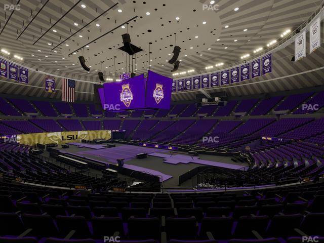 Pete Maravich Assembly Center - Section 215 Seat View