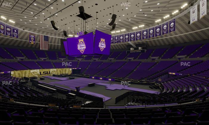 Pete Maravich Assembly Center - Section 215 Seat View