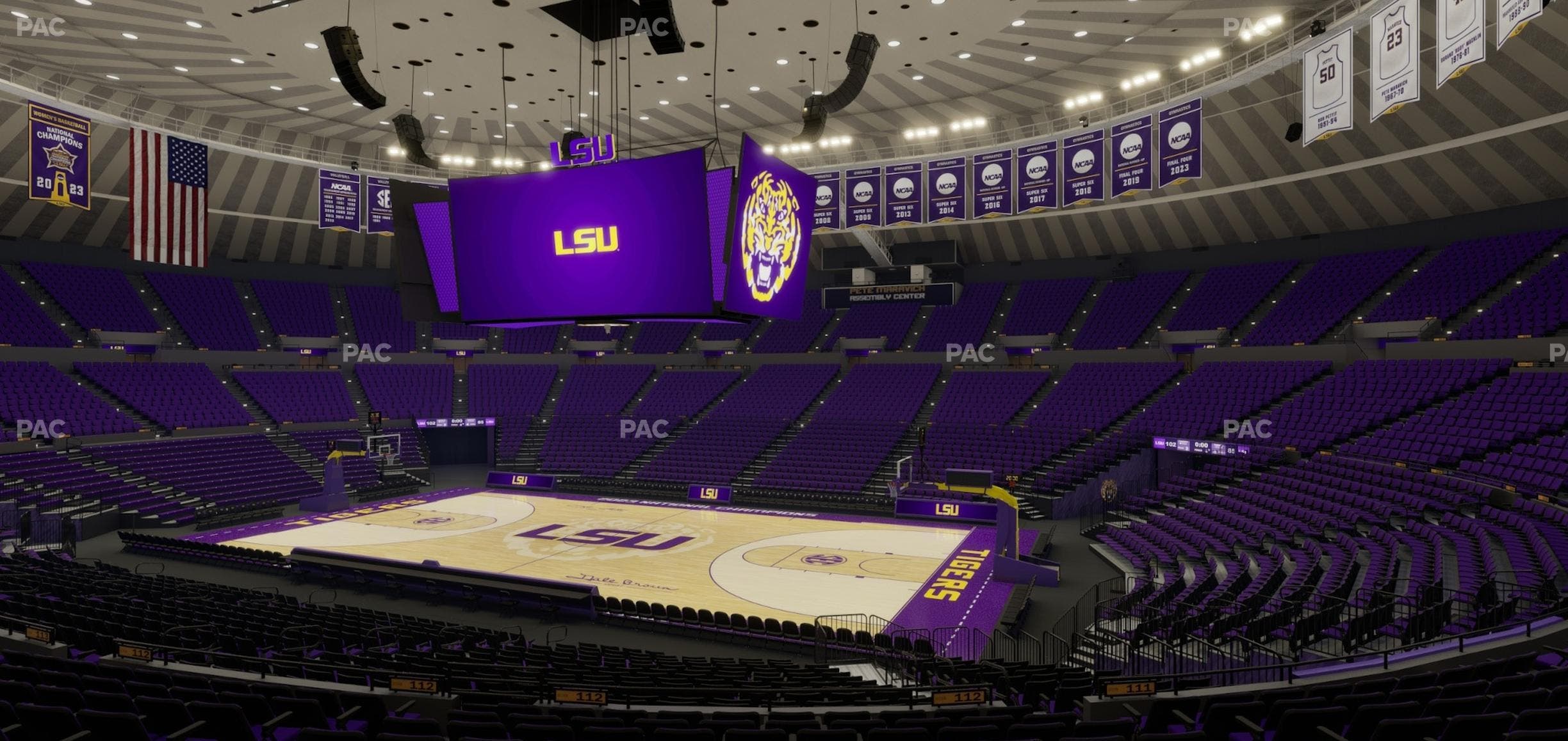 Pete Maravich Assembly Center - Section 216 Seat View
