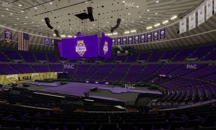 Pete Maravich Assembly Center - Section 216 Seat View