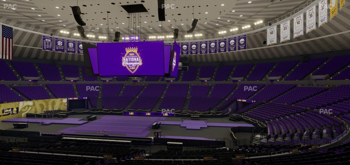 Pete Maravich Assembly Center - Section 217 Seat View