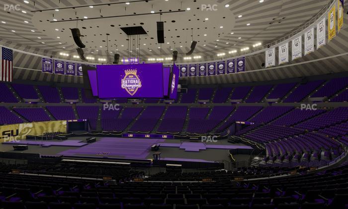 Pete Maravich Assembly Center - Section 217 Seat View