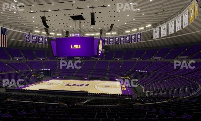 Pete Maravich Assembly Center - Section 217 Seat View