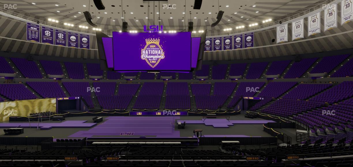 Pete Maravich Assembly Center - Section 218 Seat View