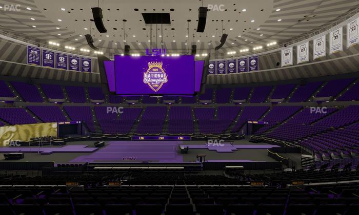 Pete Maravich Assembly Center - Section 218 Seat View