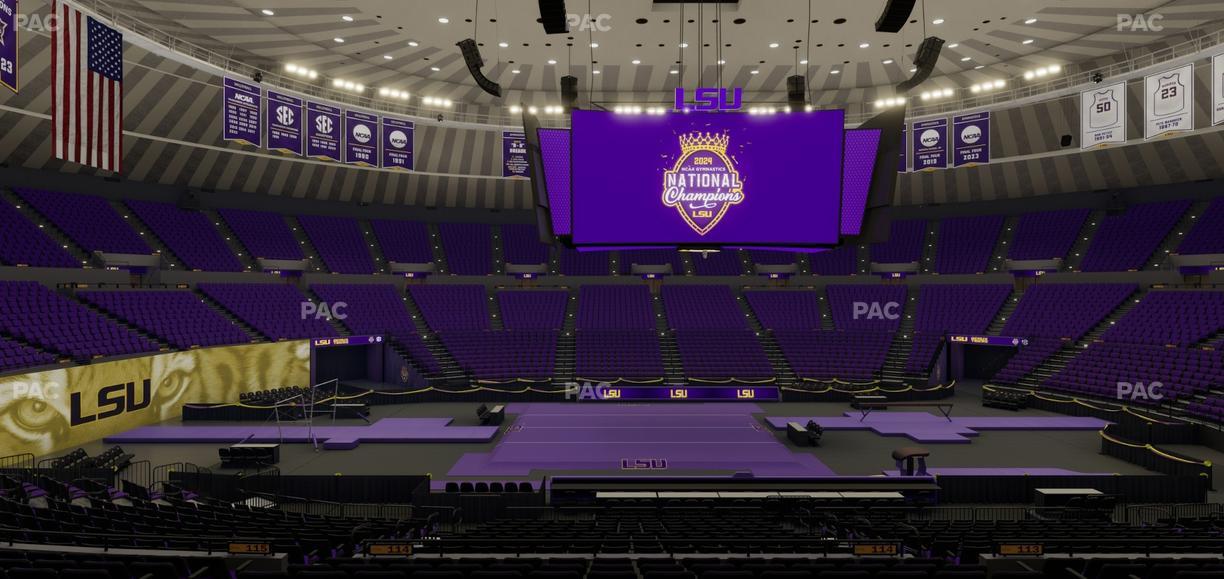 Pete Maravich Assembly Center - Section 219 Seat View