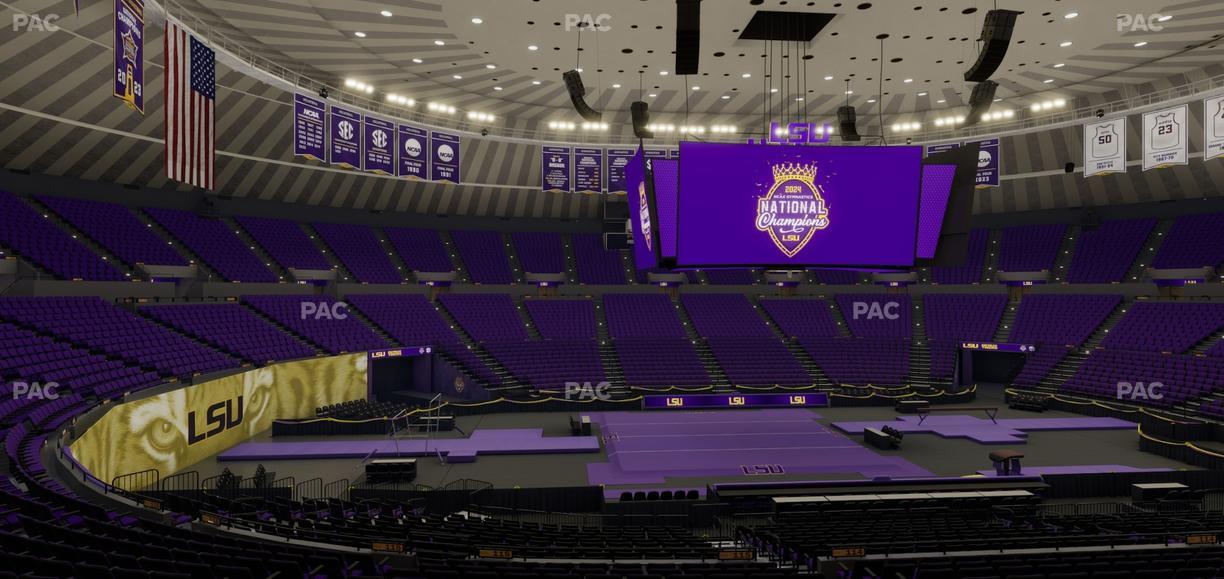 Pete Maravich Assembly Center - Section 220 Seat View