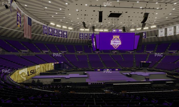 Pete Maravich Assembly Center - Section 220 Seat View
