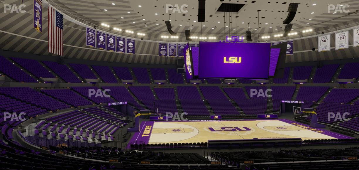 Pete Maravich Assembly Center - Section 220 Seat View
