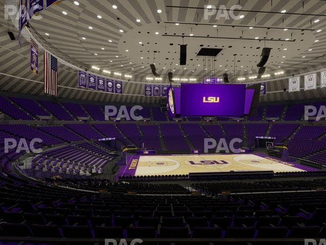 Pete Maravich Assembly Center - Section 220 Seat View Pete Maravich Assembly Center - Section 220 Seat View