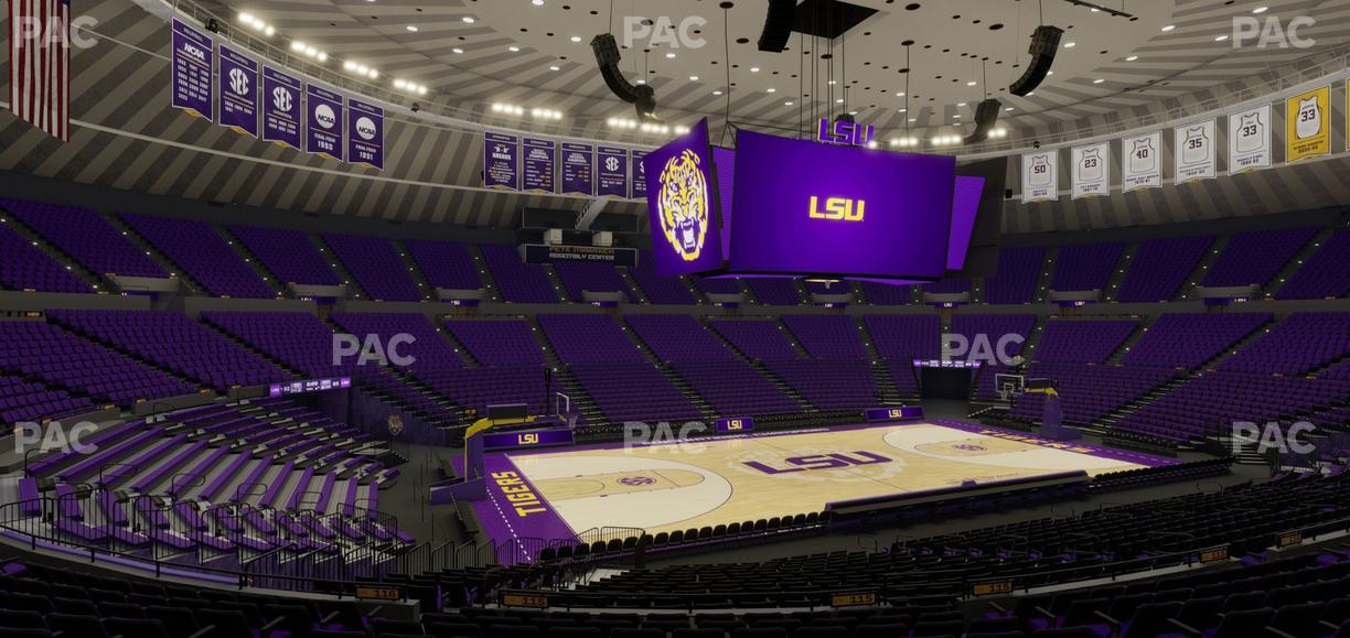 Pete Maravich Assembly Center - Section 221 Seat View