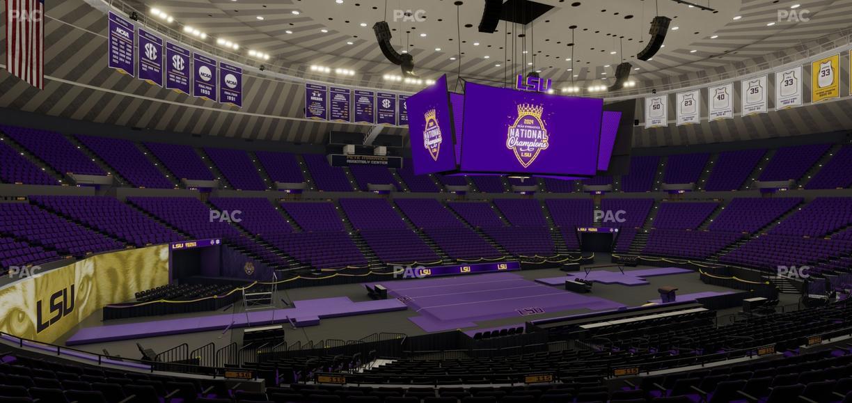 Pete Maravich Assembly Center - Section 221 Seat View