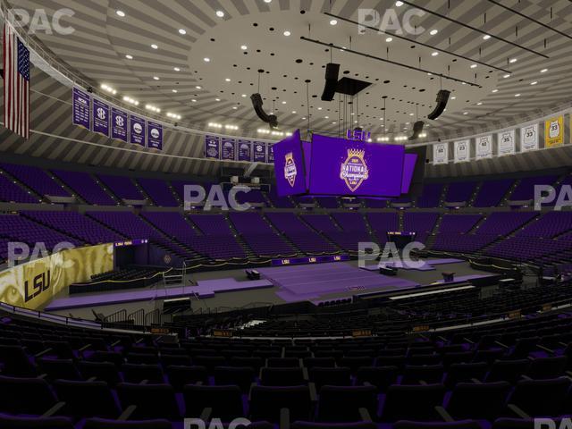 Pete Maravich Assembly Center - Section 221 Seat View
