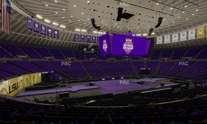 Pete Maravich Assembly Center - Section 221 Seat View