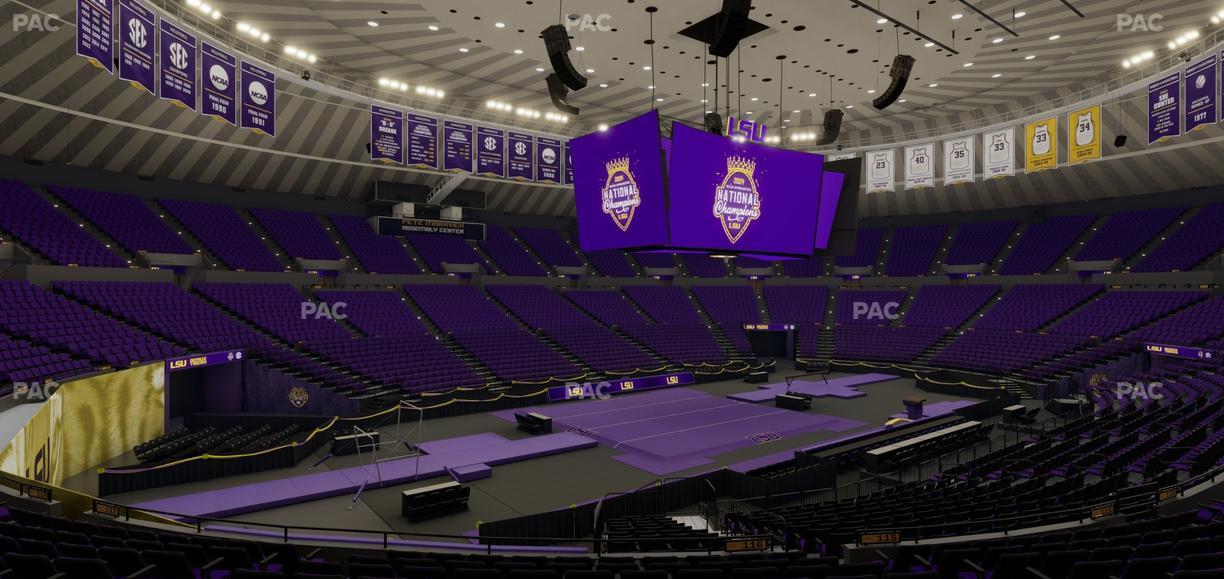 Pete Maravich Assembly Center - Section 222 Seat View