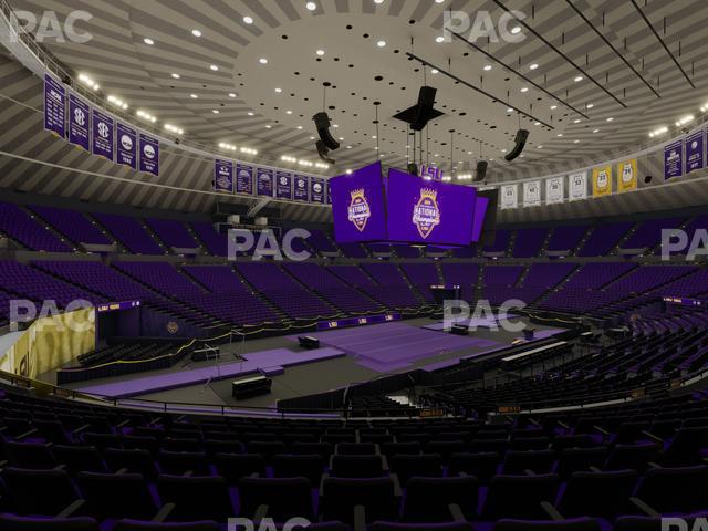Pete Maravich Assembly Center - Section 222 Seat View