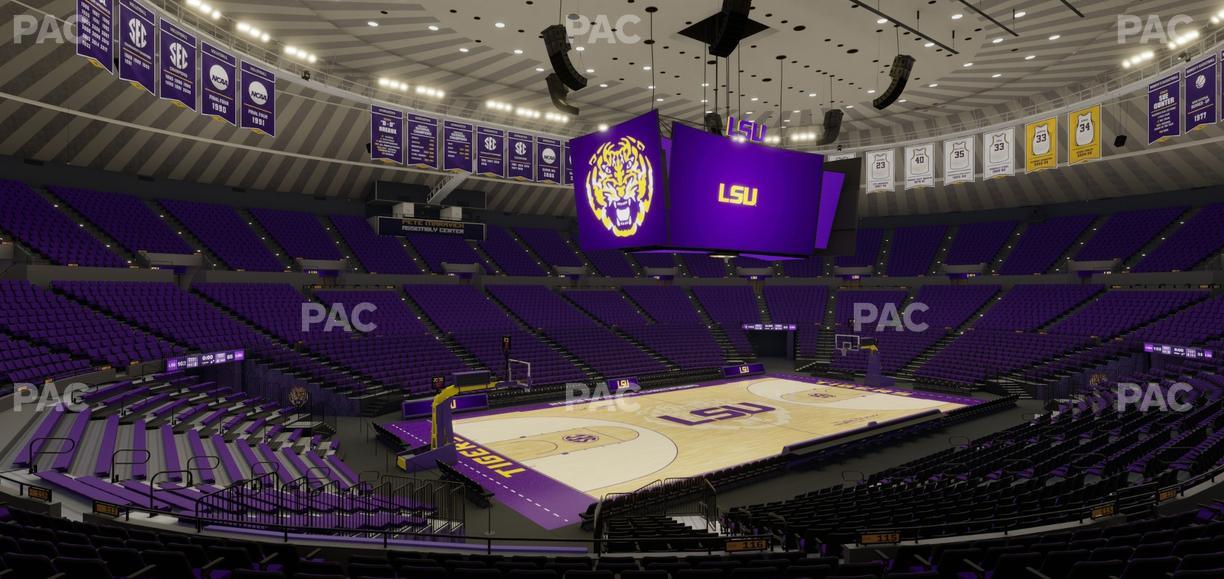 Pete Maravich Assembly Center - Section 222 Seat View