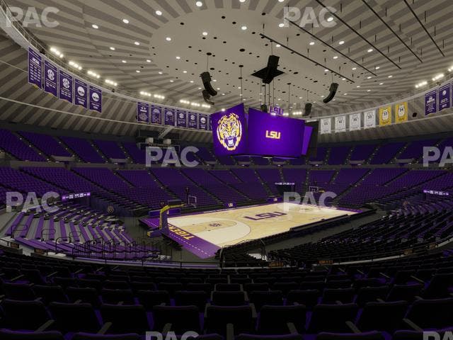 Pete Maravich Assembly Center - Section 222 Seat View Pete Maravich Assembly Center - Section 222 Seat View