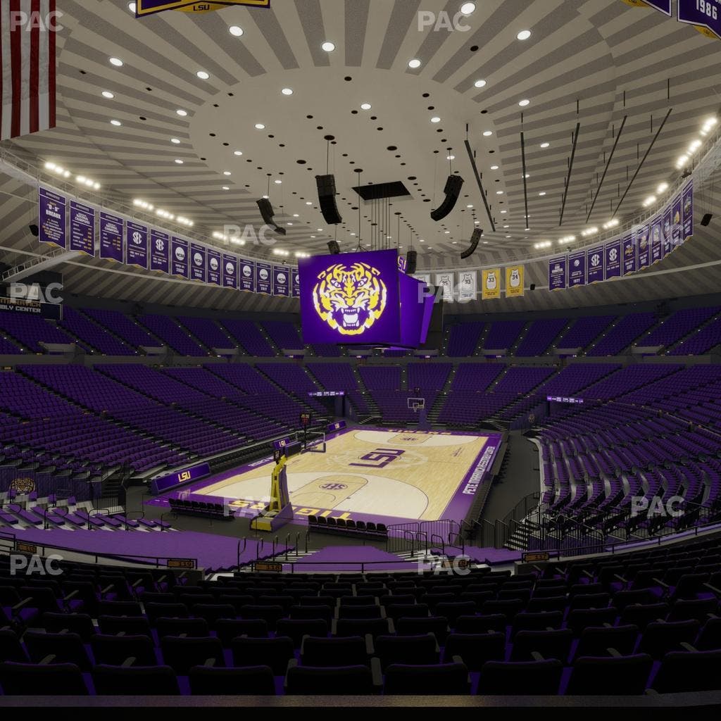 Pete Maravich Assembly Center - Section 224 Seat View