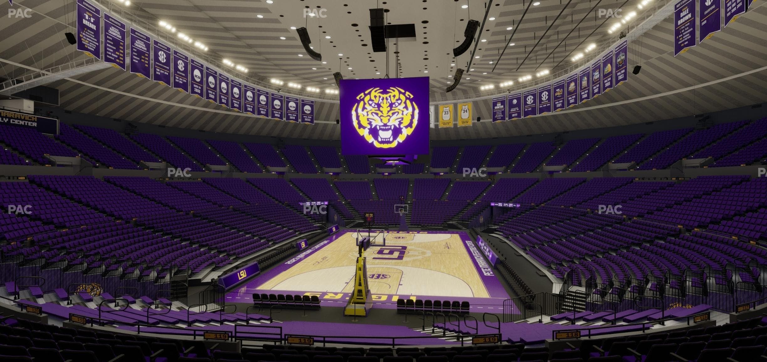 Pete Maravich Assembly Center - Section 225 Seat View