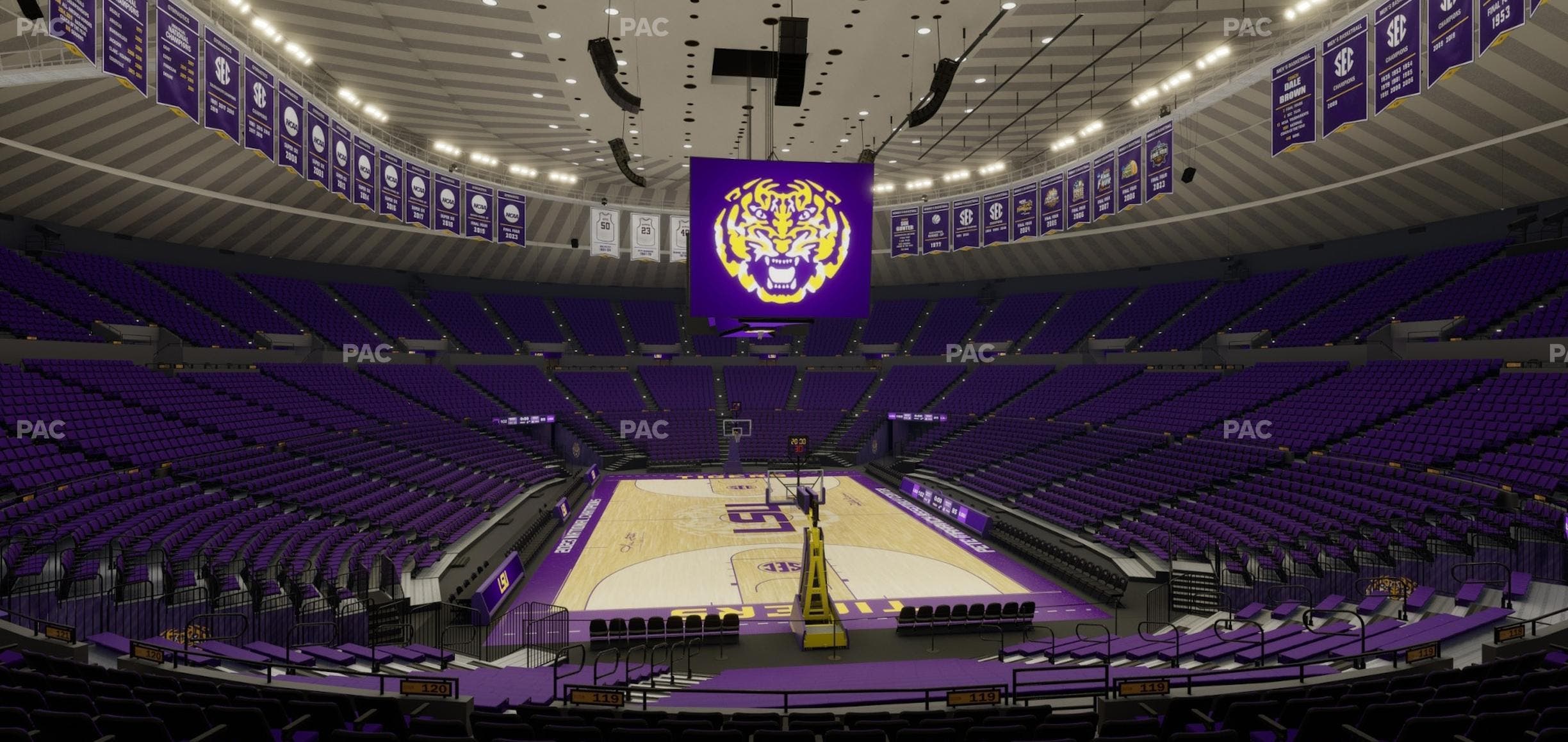 Pete Maravich Assembly Center - Section 226 Seat View