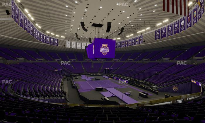 Pete Maravich Assembly Center - Section 227 Seat View