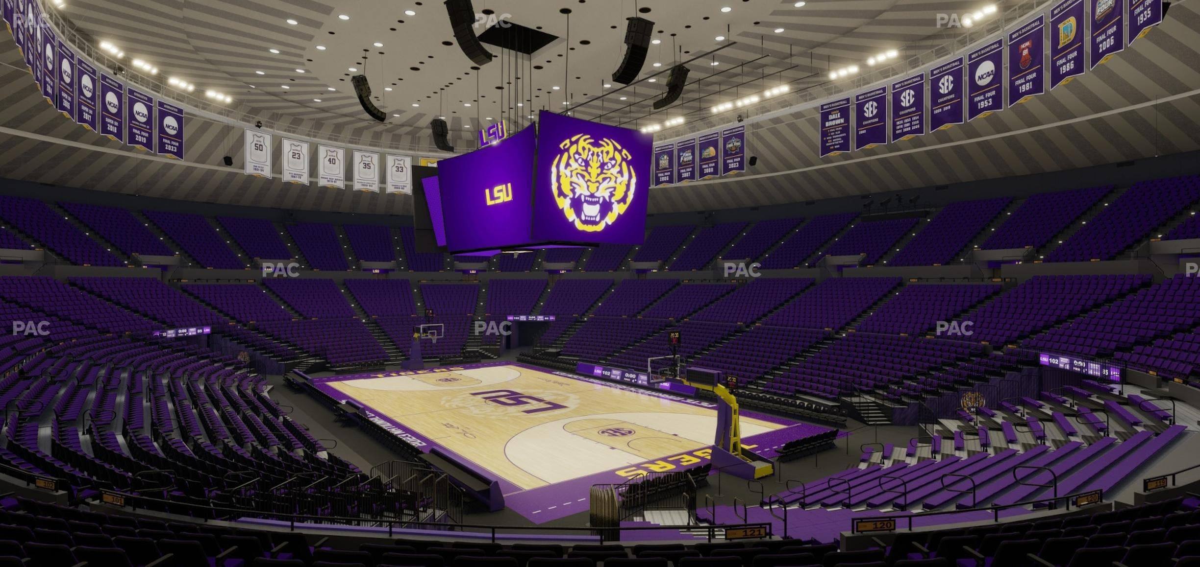 Pete Maravich Assembly Center - Section 228 Seat View