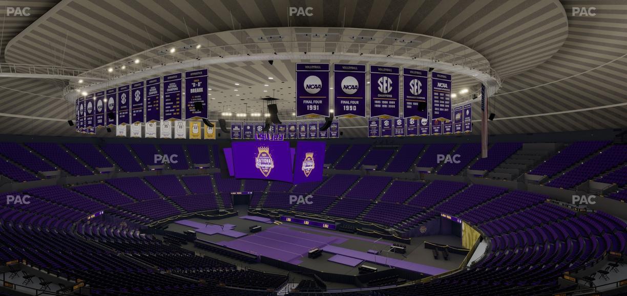 Pete Maravich Assembly Center - Section 301 Seat View