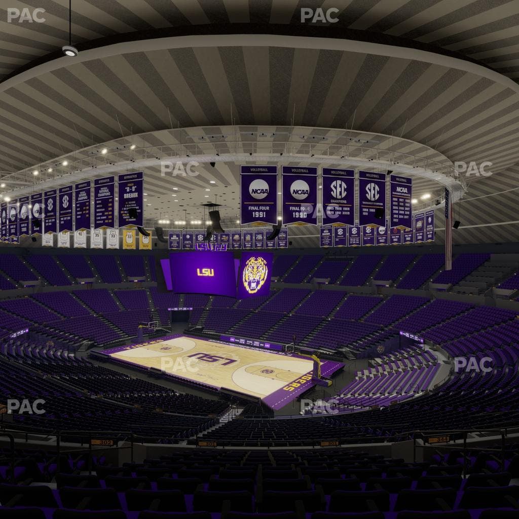 Pete Maravich Assembly Center - Section 301 Seat View