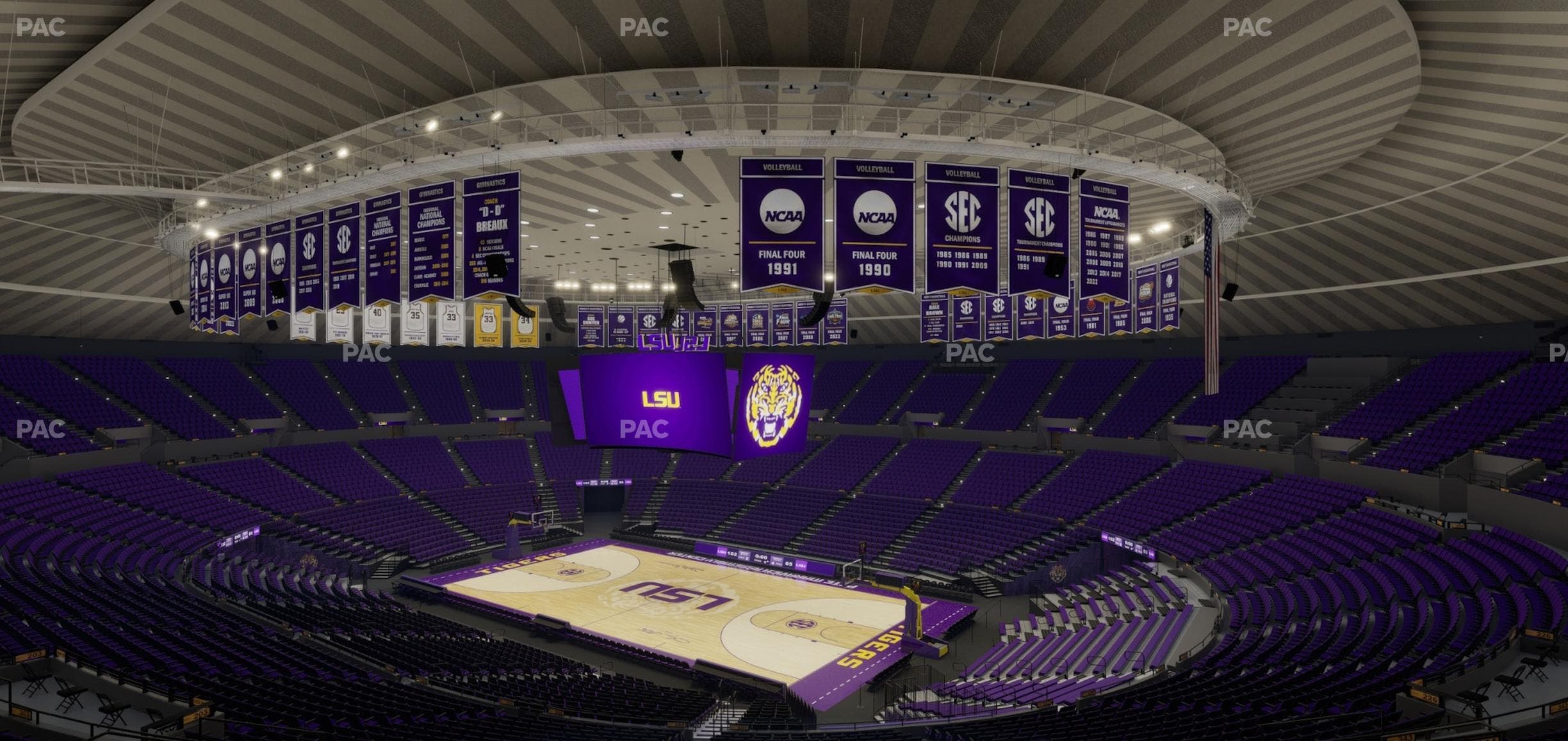 Pete Maravich Assembly Center - Section 301 Seat View