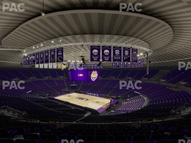 Pete Maravich Assembly Center - Section 301 Seat View Pete Maravich Assembly Center - Section 301 Seat View