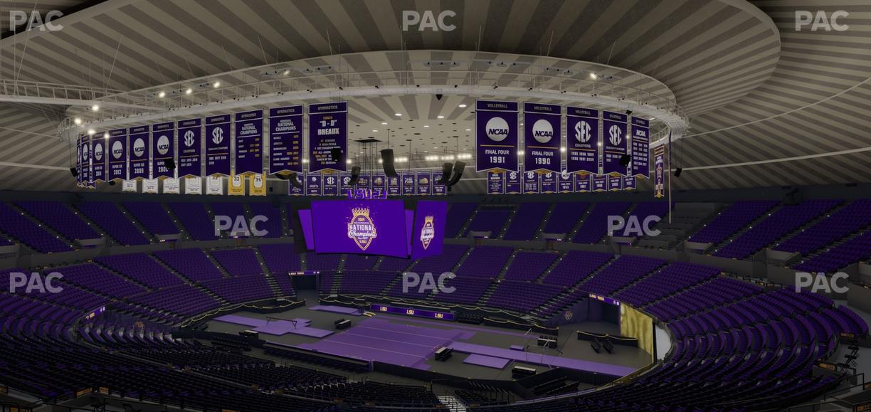Pete Maravich Assembly Center - Section 302 Seat View
