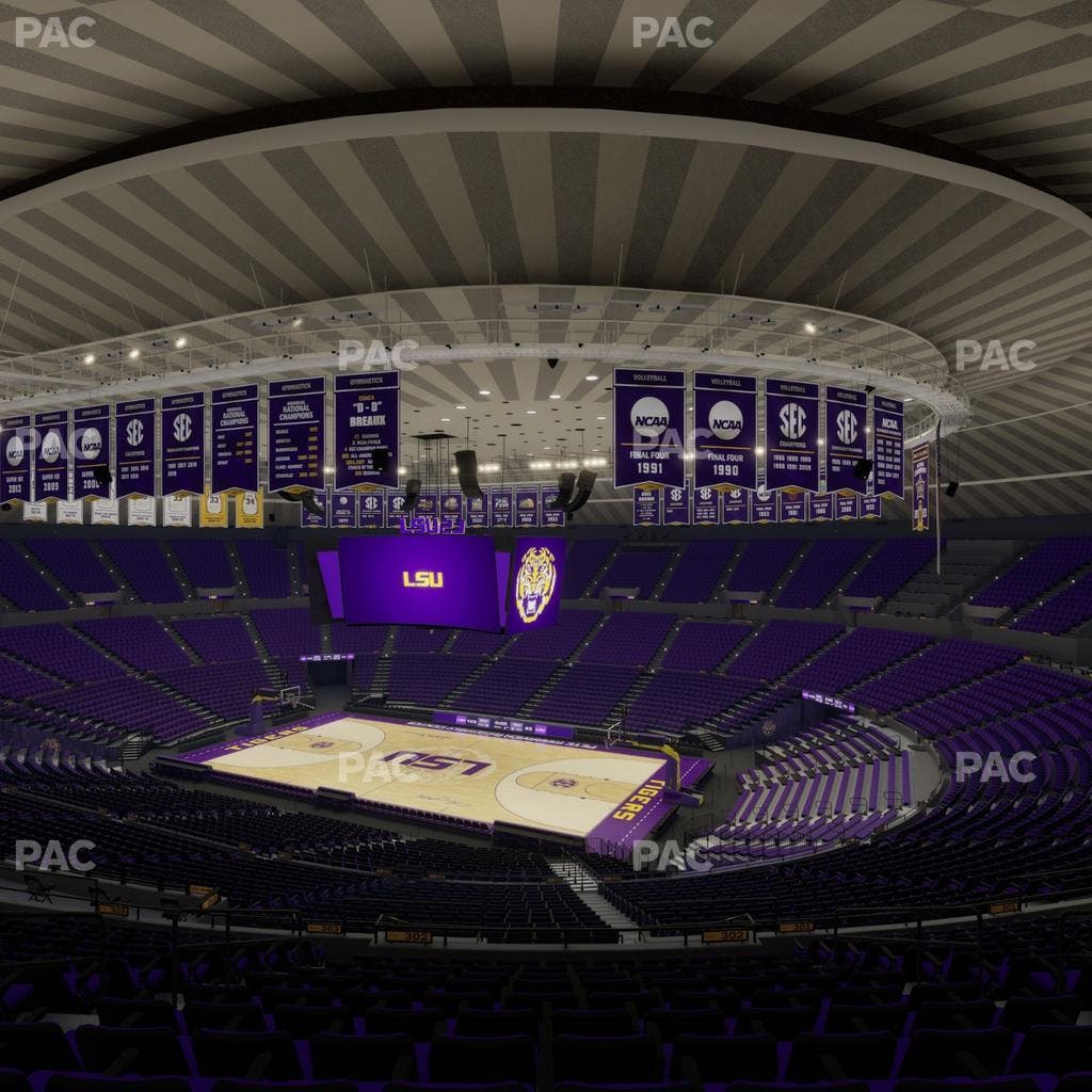 Pete Maravich Assembly Center - Section 302 Seat View