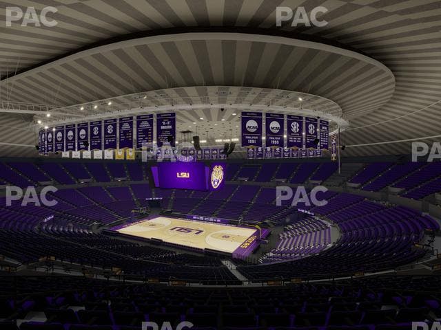 Pete Maravich Assembly Center - Section 302 Seat View Pete Maravich Assembly Center - Section 302 Seat View