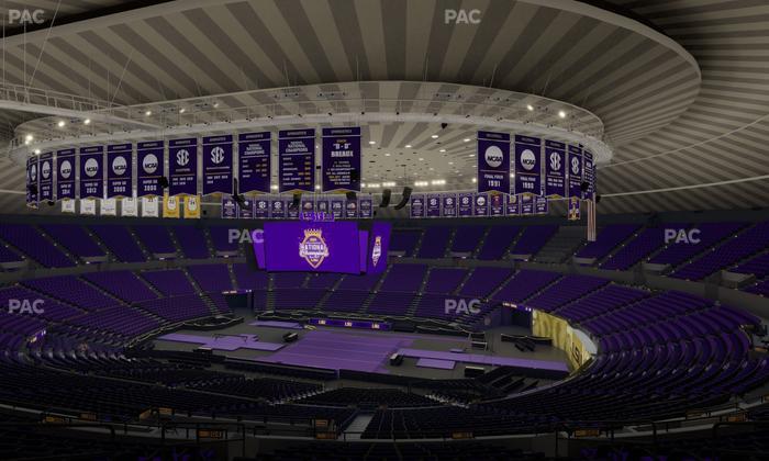 Pete Maravich Assembly Center - Section 303 Seat View