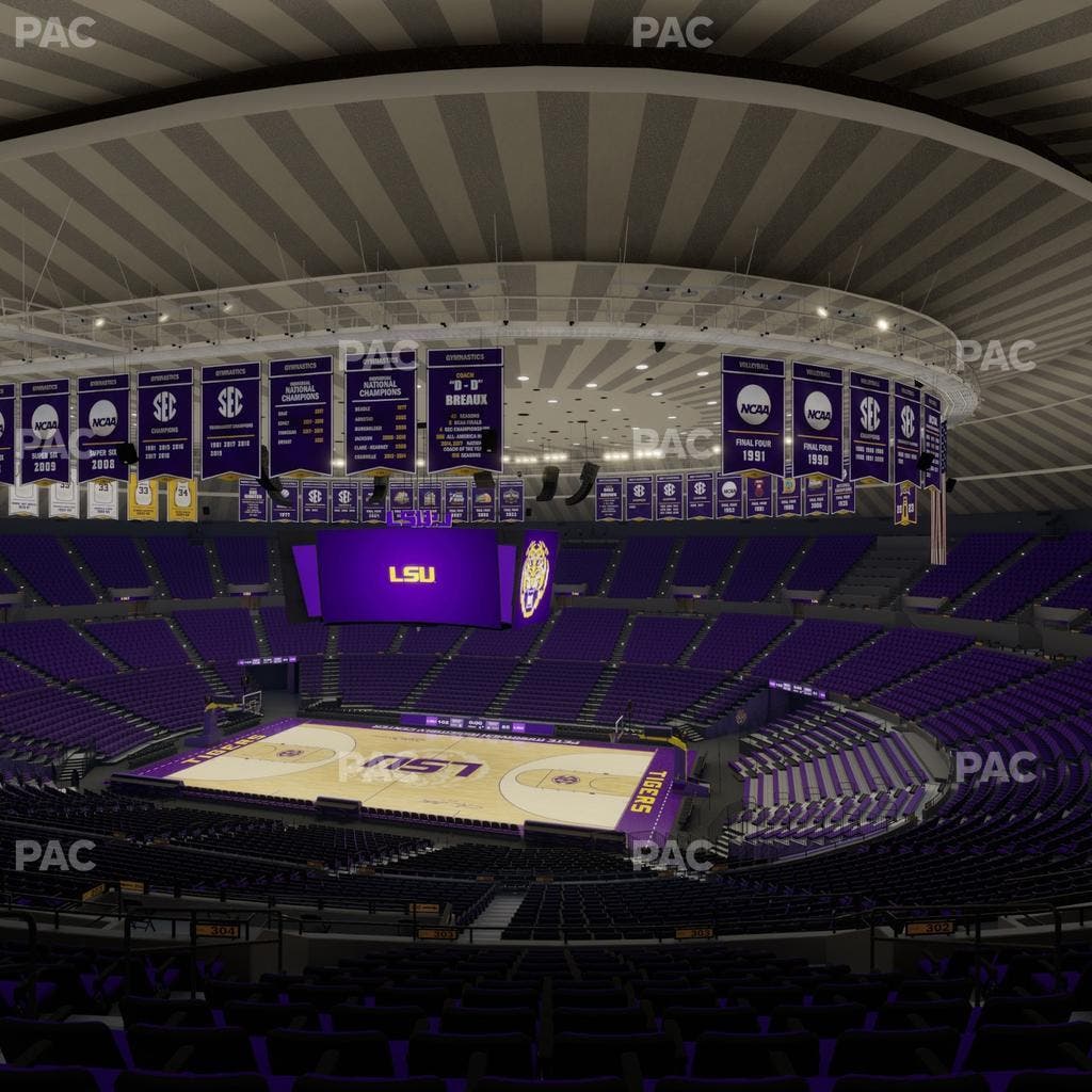 Pete Maravich Assembly Center - Section 303 Seat View