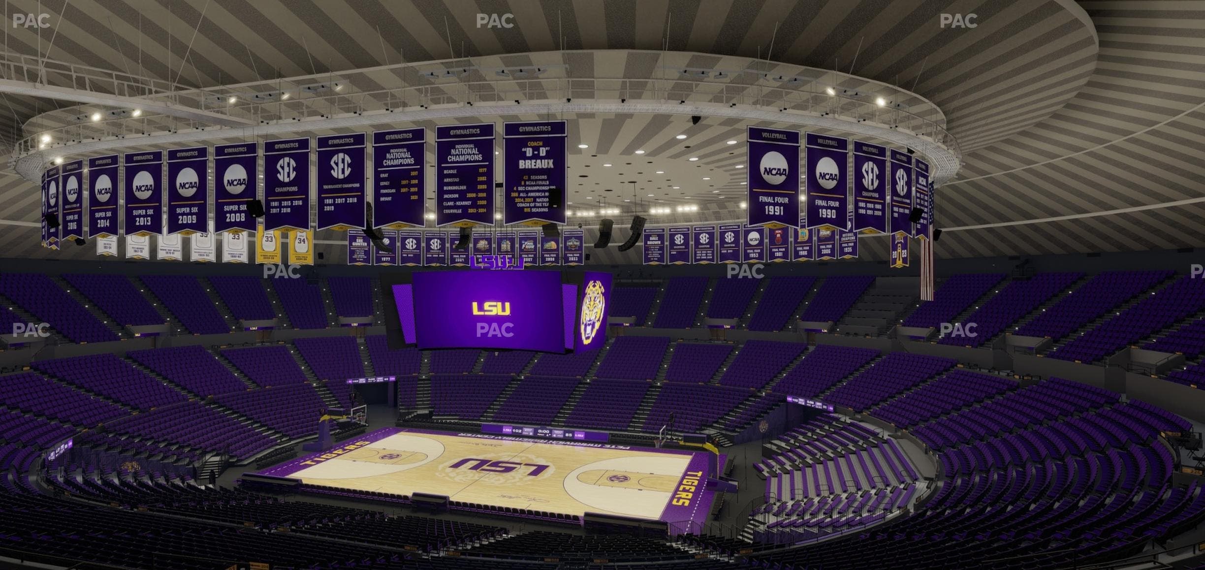 Pete Maravich Assembly Center - Section 303 Seat View