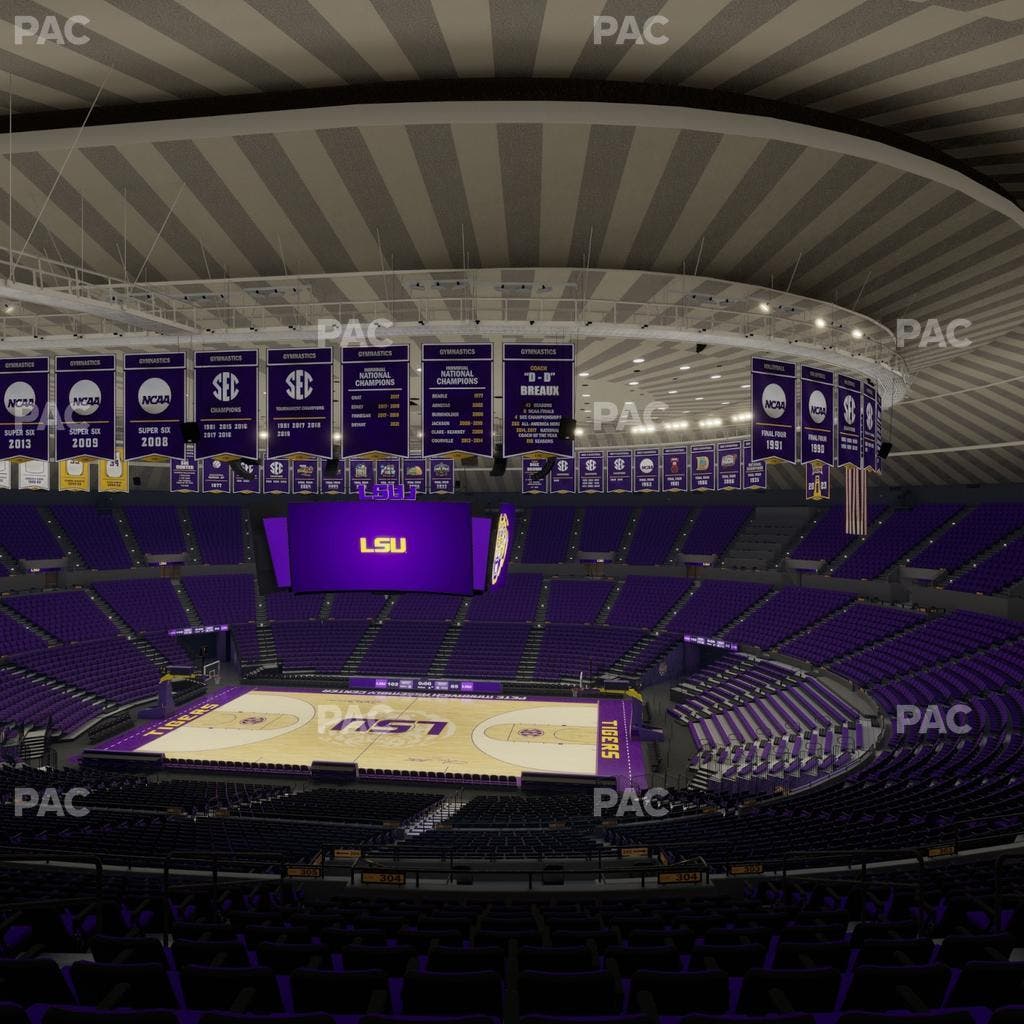 Pete Maravich Assembly Center - Section 304 Seat View