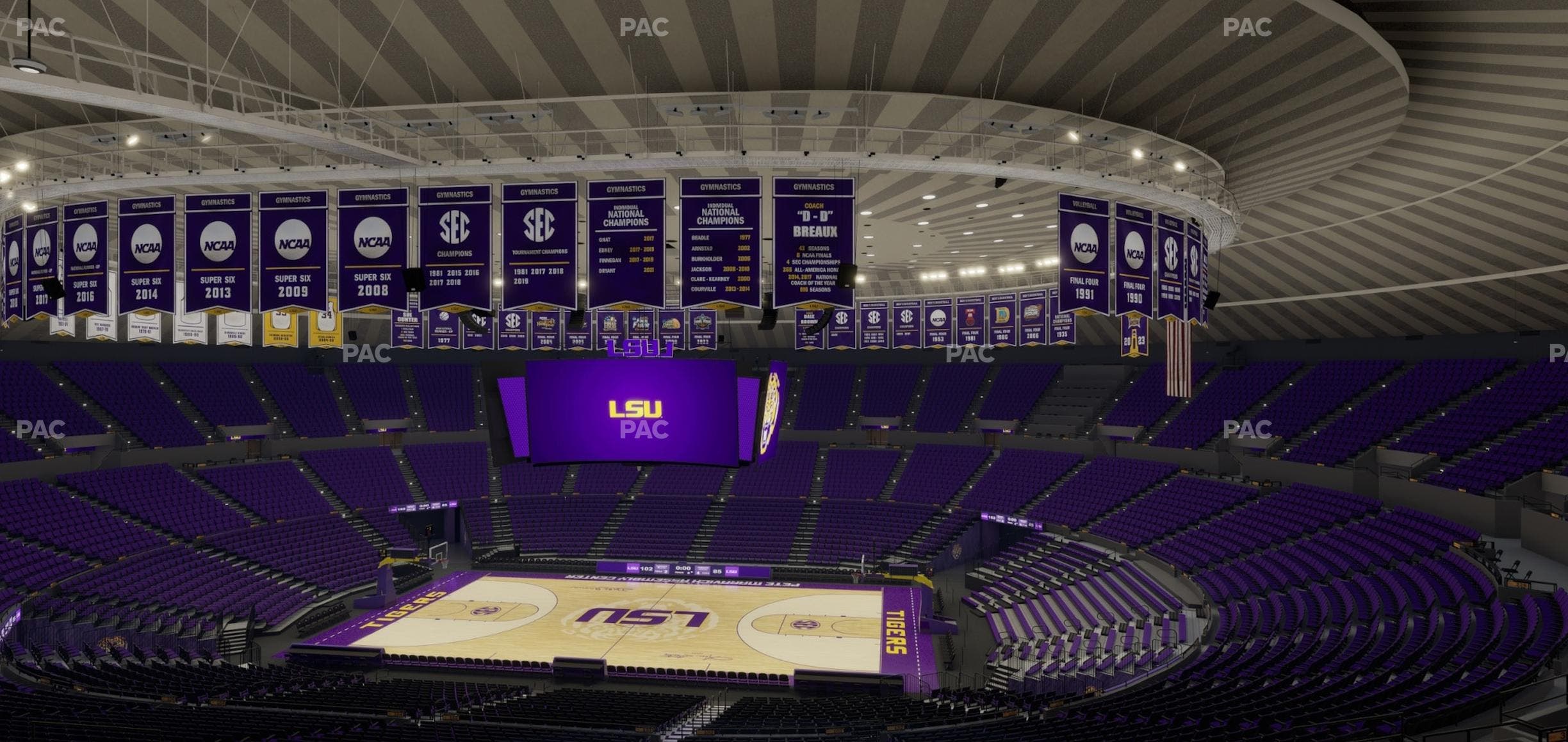 Pete Maravich Assembly Center - Section 304 Seat View