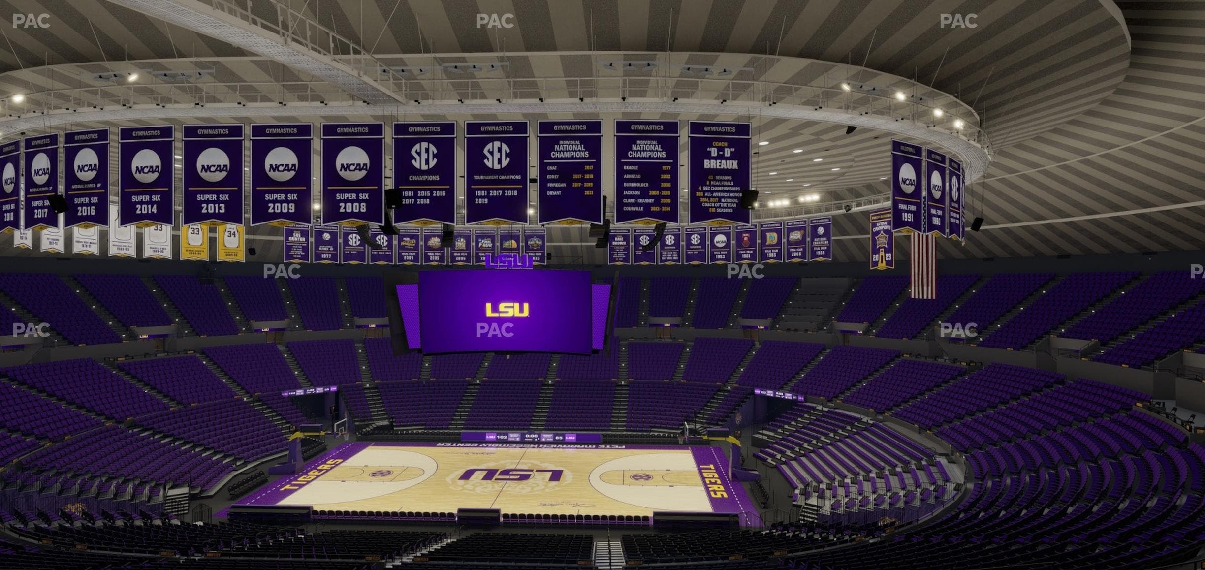 Pete Maravich Assembly Center - Section 305 Seat View
