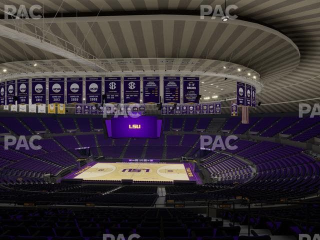 Pete Maravich Assembly Center - Section 305 Seat View Pete Maravich Assembly Center - Section 305 Seat View