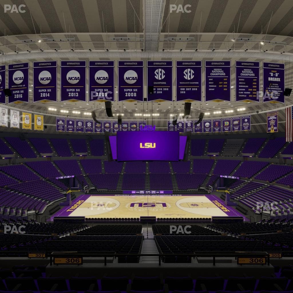 Pete Maravich Assembly Center - Section 306 Seat View