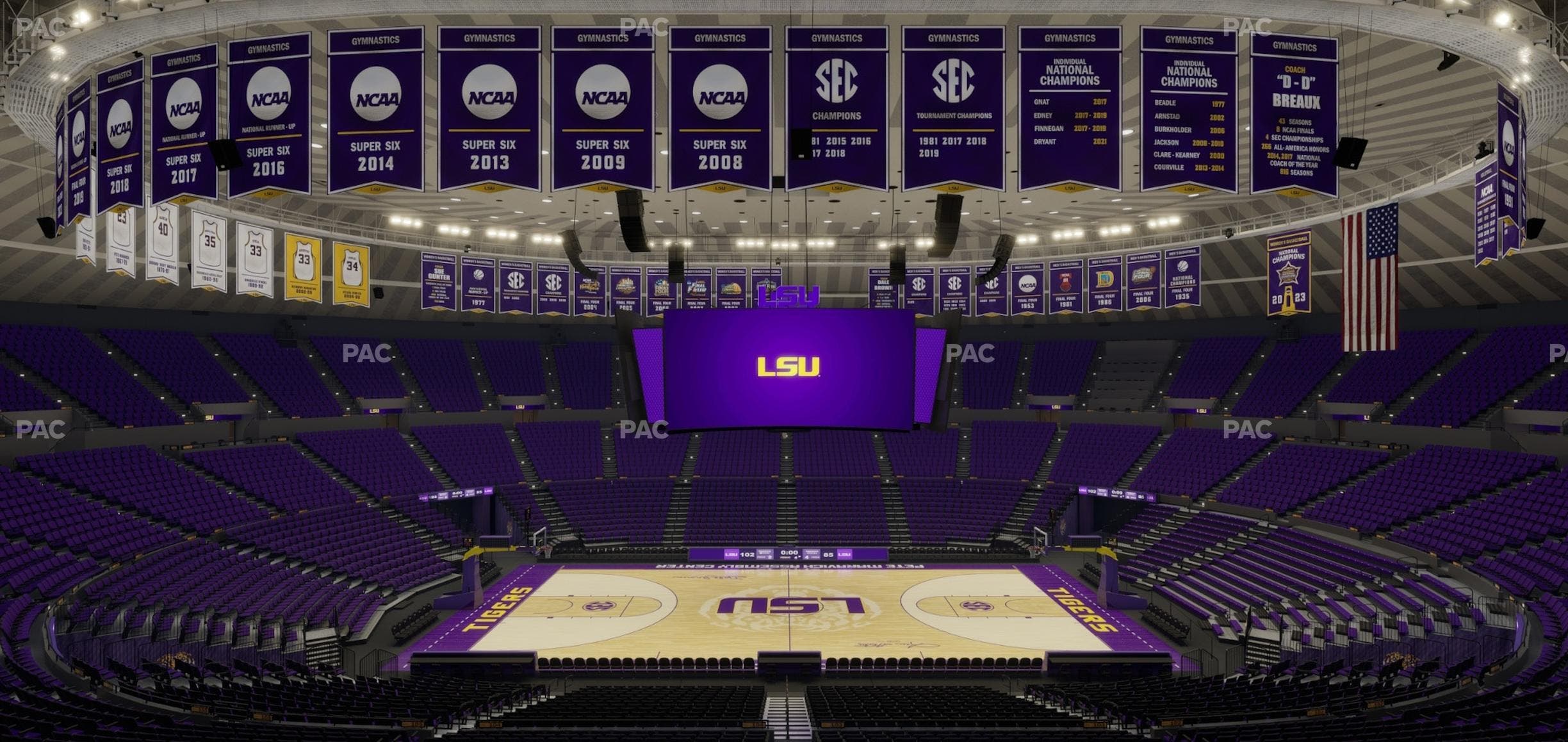 Pete Maravich Assembly Center - Section 306 Seat View