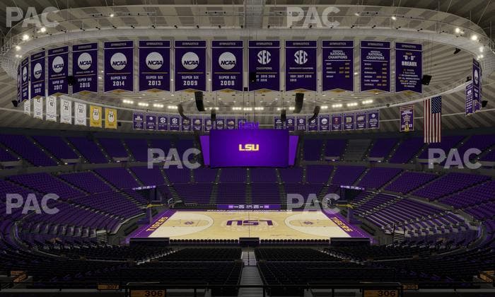 Pete Maravich Assembly Center - Section 306 Seat View